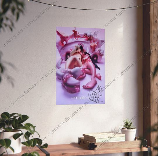 Melanie Martinez VIP The Trilogy Tour 2024 Signed Matte Vertical Poster