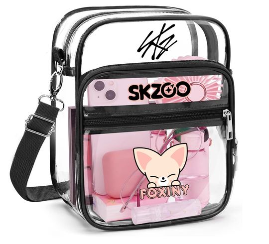 Transparent Shoulder Bag Inspired by Stray Kids SKZOO for Concerts