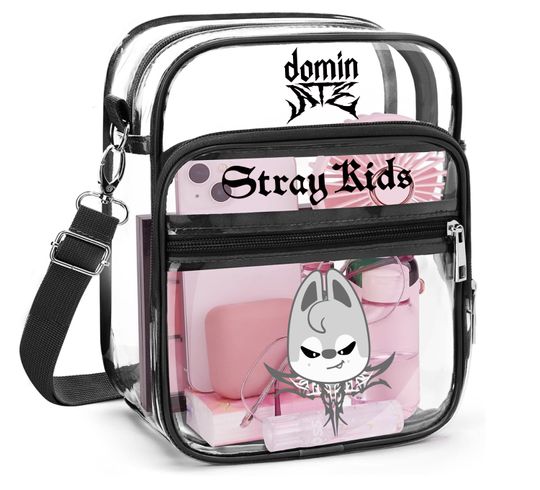 Stray Kids Clear Concert Bag Dominate Tour Bag K-pop Fan Gear