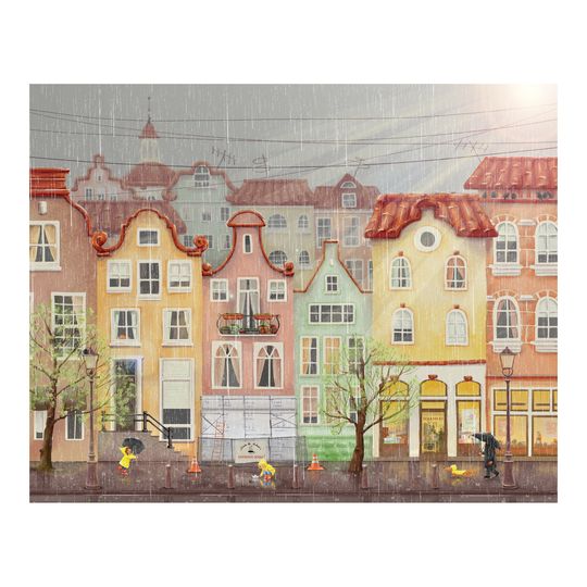 2025  illustrated Wall Calendar