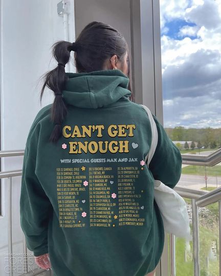 Big Time Rush Band Can't Get Enough Tour Shirt