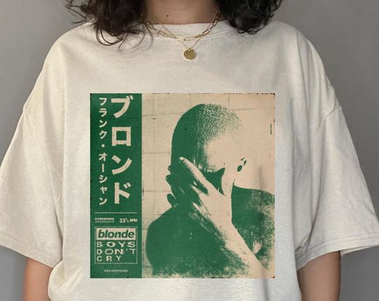 Vintage Japanese Frank Ocean Green Shirt