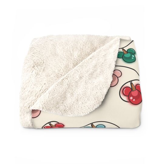 Disney Christmas Throw Blanket, Disney Blanket, Mickey Lights Blanket