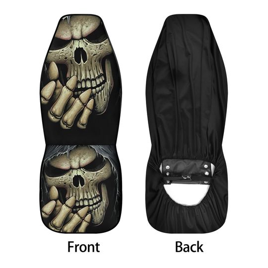Grim reaper Skull Car Seat Cover car mat Halloween skeleton seat cover mat ghost car seat protector evil mat skeleton car mat seat protector