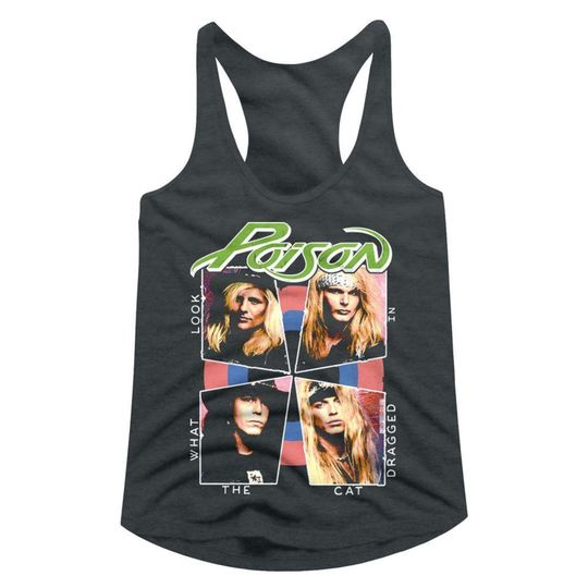 Poison Band Rock and Roll Music Tank