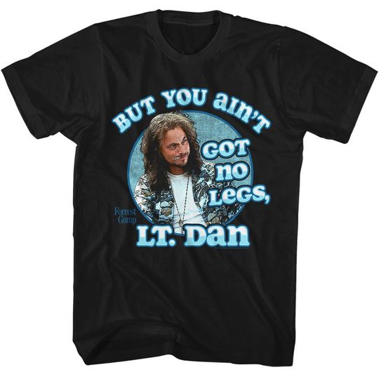 Forrest Gump Lt Dan No Legs Movie Shirt