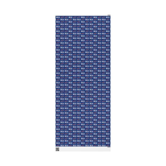 Buffalo Bills Wrapping Paper: Sporty football Gift Wrap