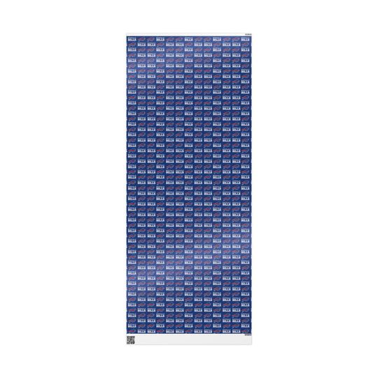 Buffalo Bills Wrapping Paper: Sporty football Gift Wrap
