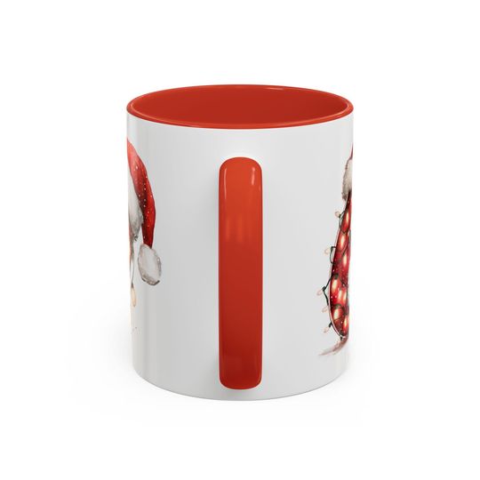 67 Christmas Accent Mug, 6 7 Mug, Six Seven Christmas Accent Coffee Mug