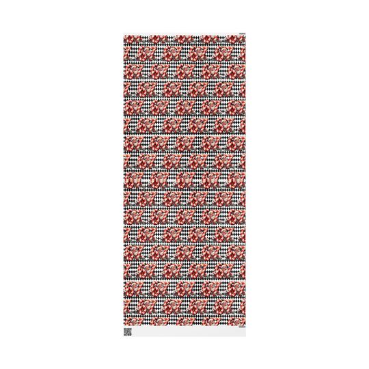 Funny Santa Wrapping Paper - Hilarious Christmas Gift Wrap, 6'7" Holiday Meme Print