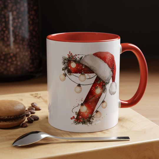 67 Christmas Accent Mug, 6 7 Mug, Six Seven Christmas Accent Coffee Mug
