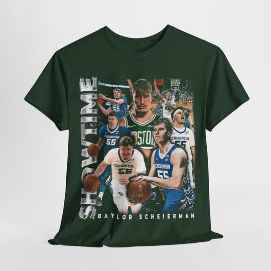 Limited Vintage Baylor Scheierman Boston Basketball Rookie T-shirt