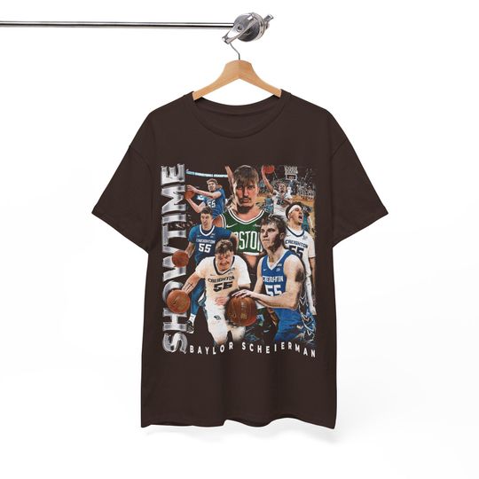 Limited Vintage Baylor Scheierman Boston Basketball Rookie T-shirt