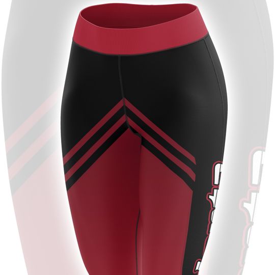 Atlanta Football Stripe Leggings