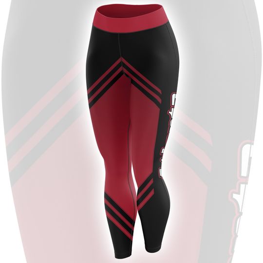 Atlanta Football Stripe Leggings