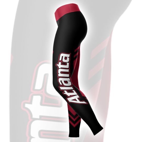 Atlanta Football Stripe Leggings
