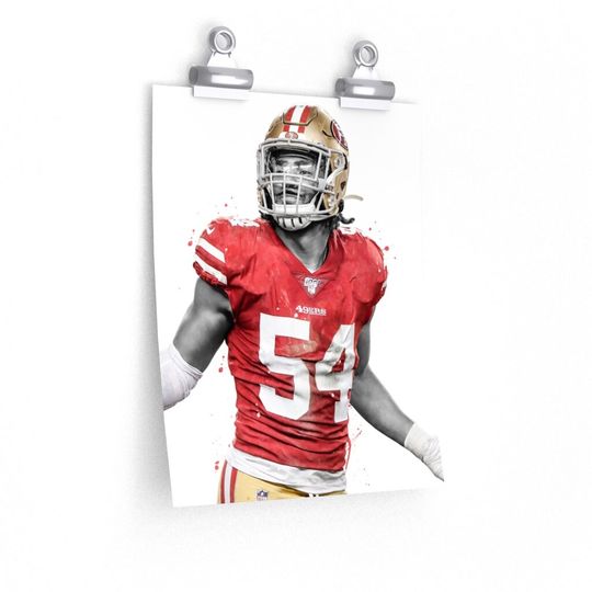 Fred Warner S.an F.rancisco 49ers Poster