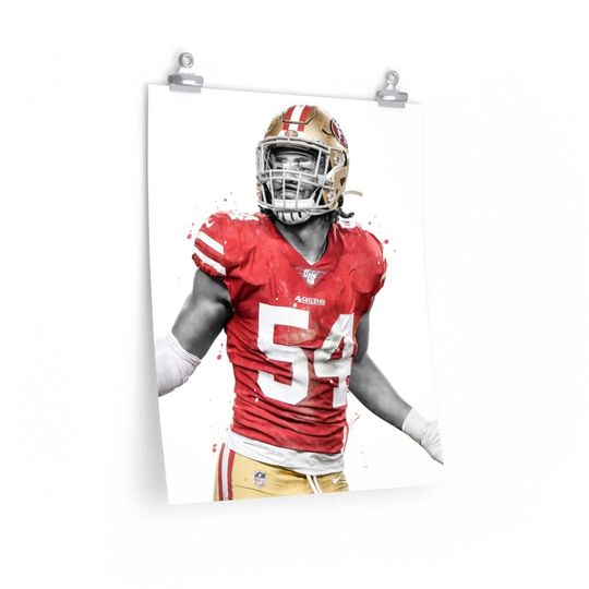 Fred Warner S.an F.rancisco 49ers Poster
