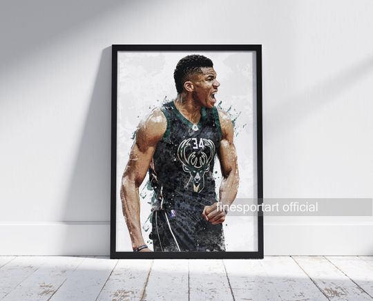 Giannis Antetoko Milwaukee Poster