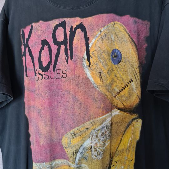 Korn Issues Bootleg Vintage Shirt [Very Rare]