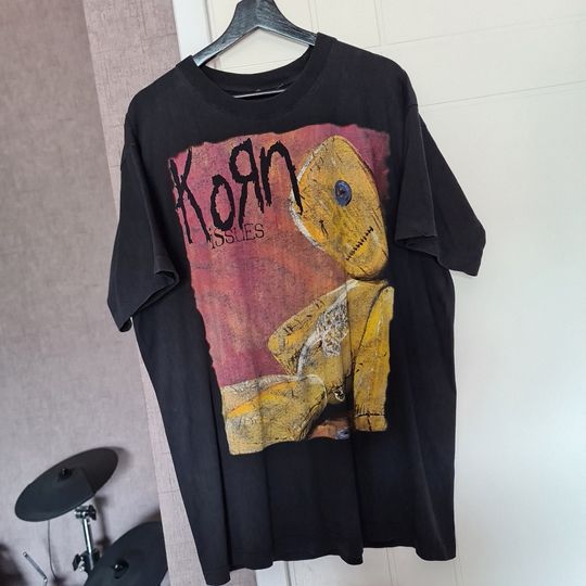Korn Issues Bootleg Vintage Shirt [Very Rare]