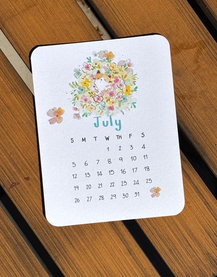 2026 Cat Desk Calendar for Cat Lovers