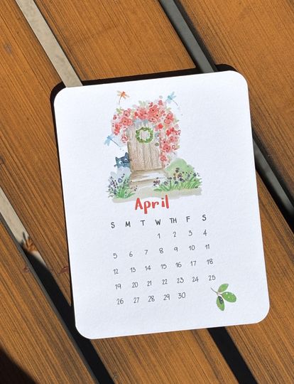 2026 Cat Desk Calendar for Cat Lovers