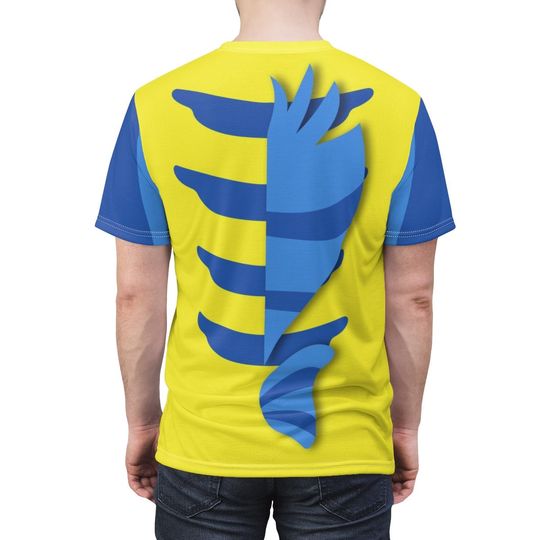 Little Mermaid Costume Flounder Shirt