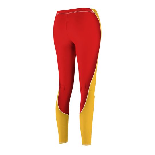 Firestar Leggings with Marvel X-Men Theme for Cosplay and Comic-Con