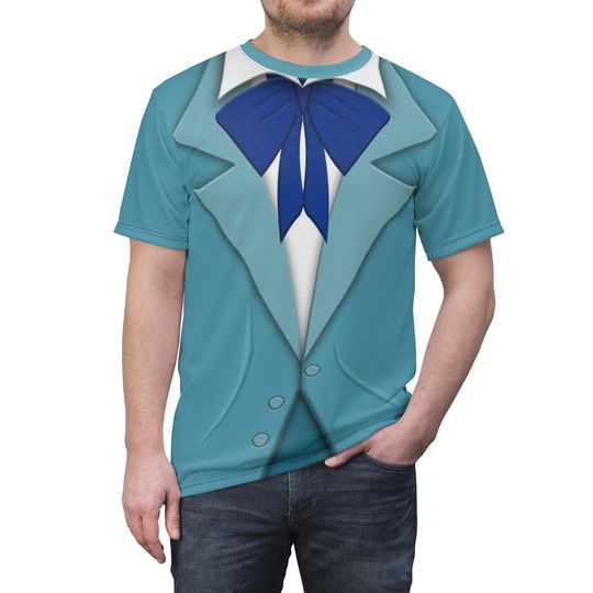 Haunted Mansion Costume, Ezra Hitchhiking Ghosts Shirt, Disney 3D T-shirt