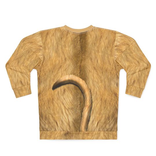 Kid Simba Long Sleeve, Mufasa Inspired Character Costume