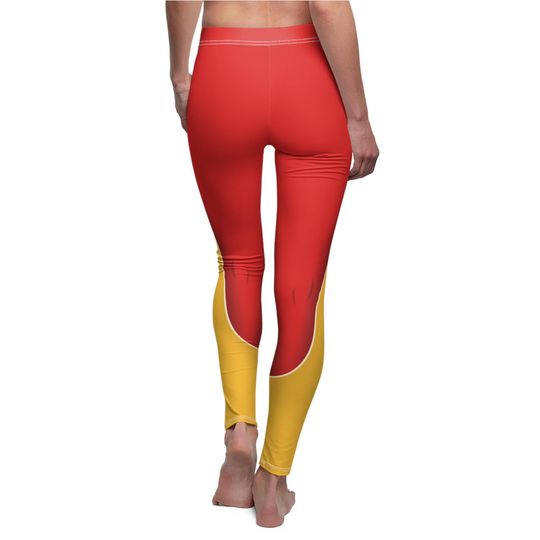 Firestar Leggings with Marvel X-Men Theme for Cosplay and Comic-Con