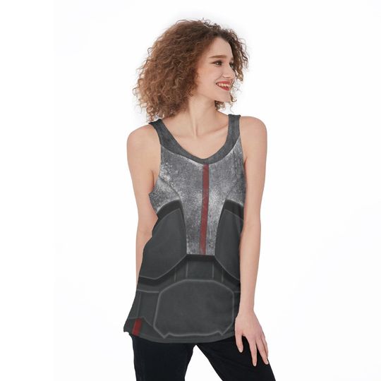 Hunter Bad Batch Clone Force 99 3D Tank Top, Disney Cast Member Costume, Running Cosplay