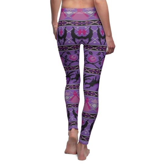 Sleeping Beauty Costume, Sleeping Beauty Ugly Leggings