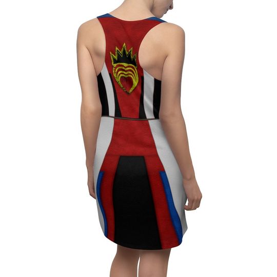 Evie Descendants Dress, Descendants 3 Costume,Racerback Dress