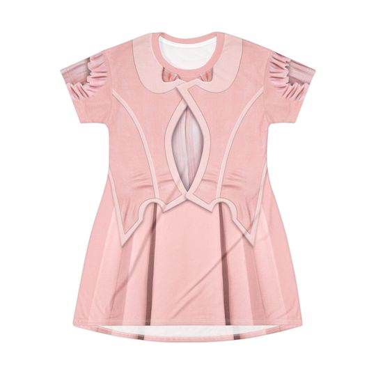 Glinda Pink Good Witch Dress Cosplay, Wicked Inspired Costume
