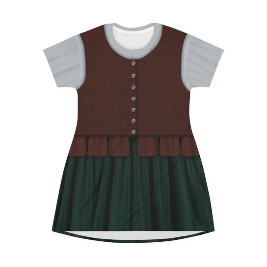 Young Winifred Sanderson, Short Sleeve Dress, Hocus Pocus 2 Costume