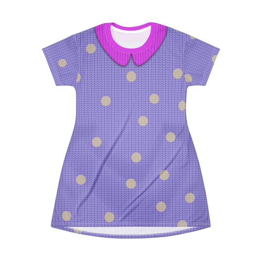 Envy Short Sleeve Dress, Inside Out 2 Character Costume