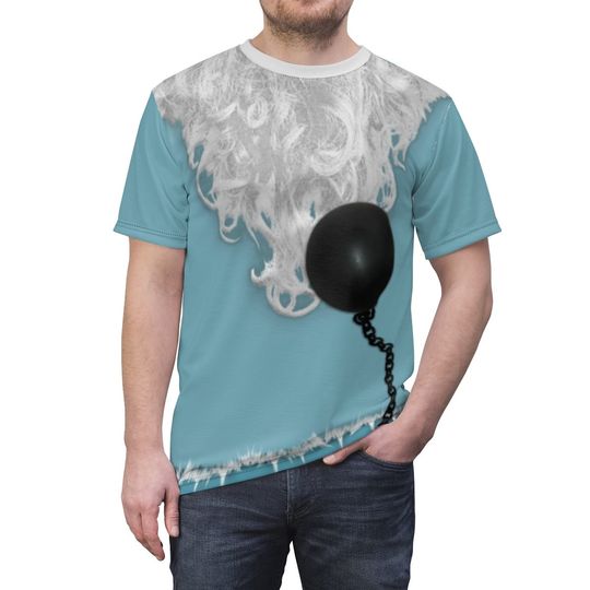 Haunted Mansion Costume, Gus Hitchhiking Ghosts 3D T-shirt