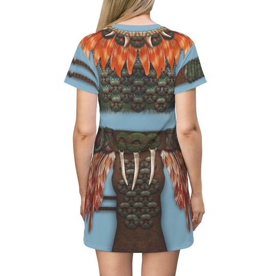 Namora Short Sleeve Dress, Wakanda Forever Costume, Black Panther 2 Cosplay