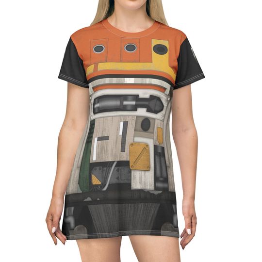 C1-10P Short Sleeve Dress, Star Wars Rebels Costume, Chopper Astromech Droid