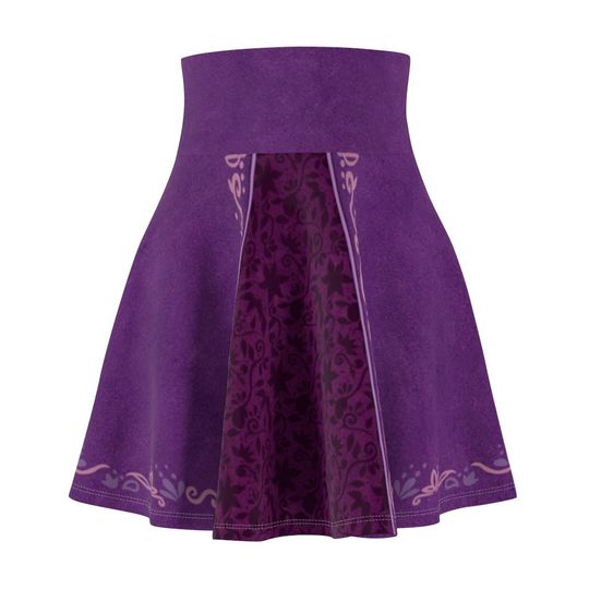 Rapunzel Skirt, Disney Tangled Costume, Disney Skirts for Women, Disney Princess Skater Skirt, Disney Running Skirt, Disney Cosplay Costume