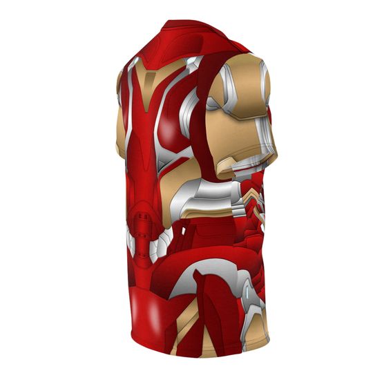 Iron Man LXXXV Armor Unisex Shirt, Iron Man Mark 85 Costume, Marvel Inspired Cosplay, Disney Avengers Campus, Event Apparel, Running Outfits