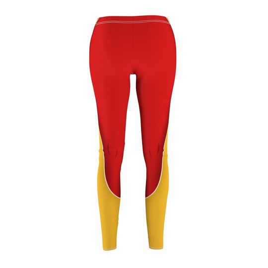 Firestar Leggings with Marvel X-Men Theme for Cosplay and Comic-Con