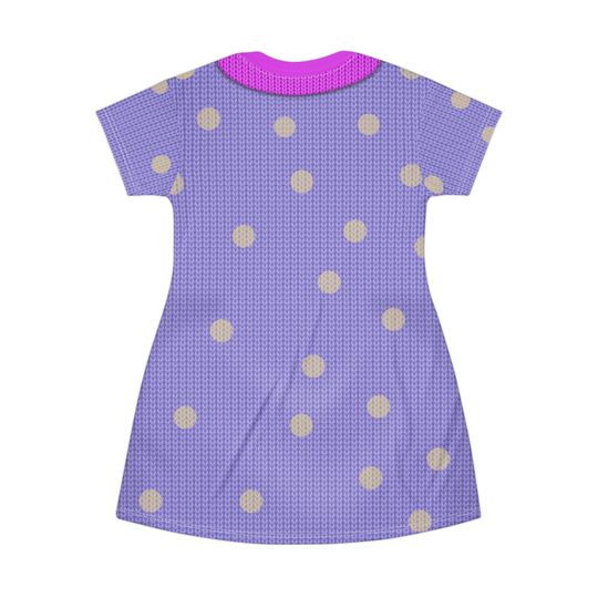 Envy Short Sleeve Dress, Inside Out 2 Character Costume