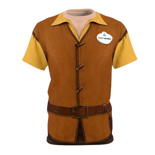 Seven Dwarfs Mine Train Shirt, WDW Fantasyland Forest Cast Member Costume