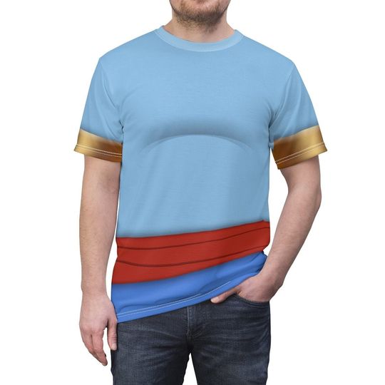 Genie Aladdin Costume Shirt