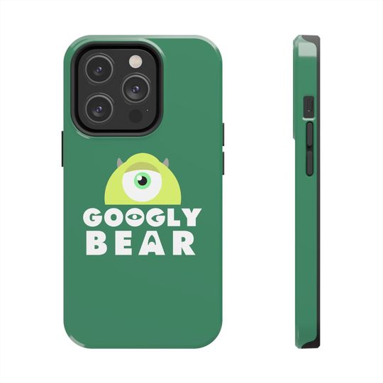 Googly Bear All Model iPhone Cases, Mike Wazowski, Tough or Slim Mobile Case