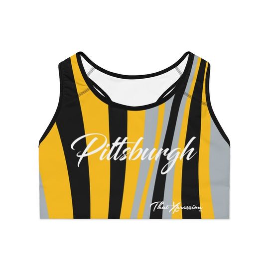 Pittsburgh Leggings & Sports Bra Set Women's Athletic Wear