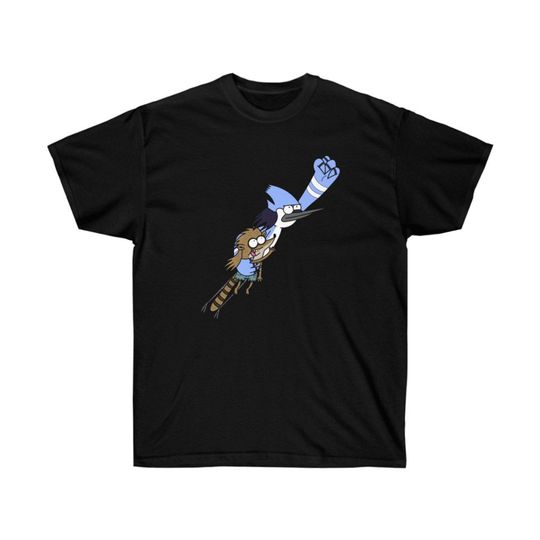 Mordecai and Rigby Regular Show Cartoon Network Tee